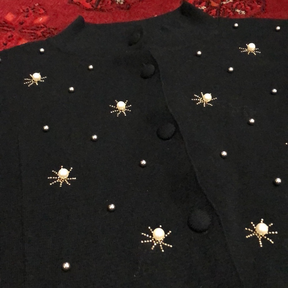 🌺NWT CRISTINA GAVIOLI CARDIGAN SIZE S - Picture 6 of 11